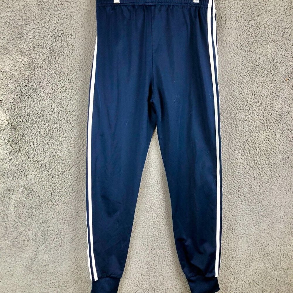 Adidas Originals Track Pants Joggers Boys Youth Large Womens XS Blue Korn - Picture 2 of 6